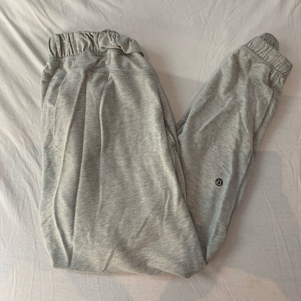 Lululemon Heather Grey Lightweight Joggers